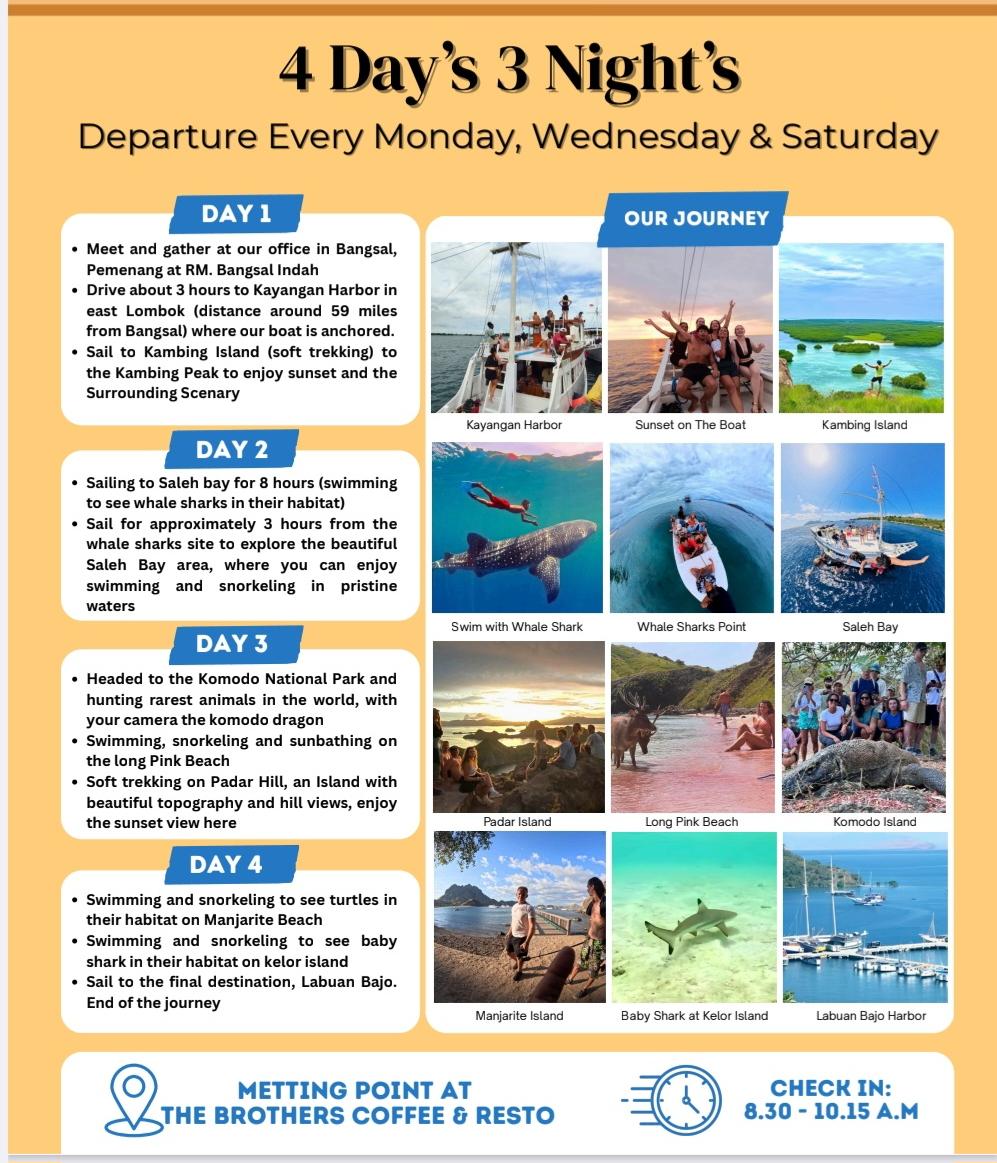 Paket tour explore Lombok lengkap